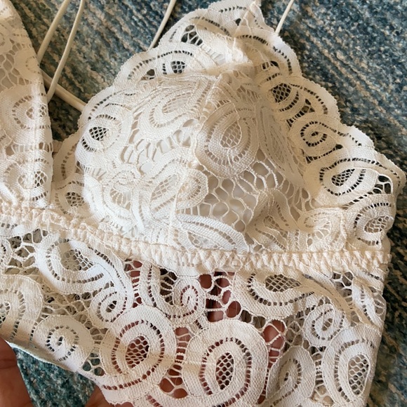 PINK Lace Bralette - Picture 5 of 6